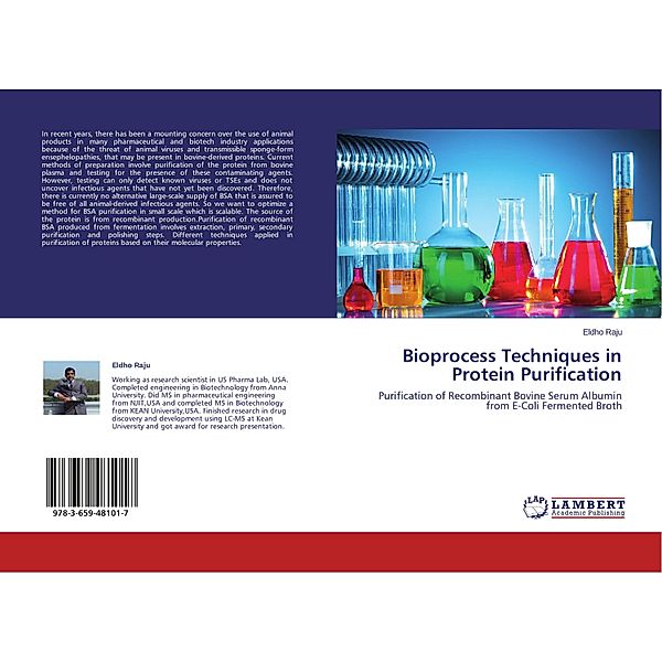 Bioprocess Techniques in Protein Purification, Eldho Raju