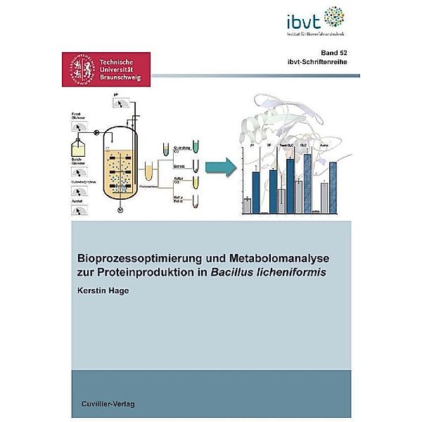 Bioprozessoptimierung und Metabolomanalyse zur Proteinproduktion in Bacillus licheniformis / Schriftenreihe des Institutes für Bioverfahrenstechnik der Technischen Universität Braunschweig Bd.52