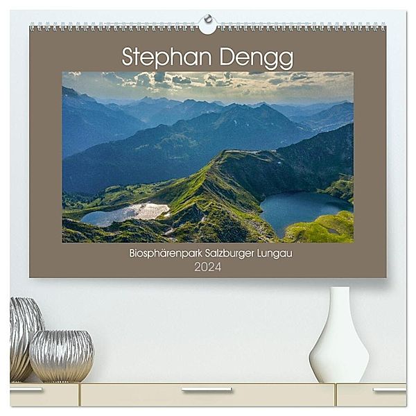 Biosphärenpark Salzburger Lungau (hochwertiger Premium Wandkalender 2024 DIN A2 quer), Kunstdruck in Hochglanz, Stephan Dengg