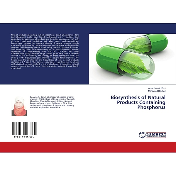 Biosynthesis of Natural Products Containing Phosphorus, Mohamed Bekheit