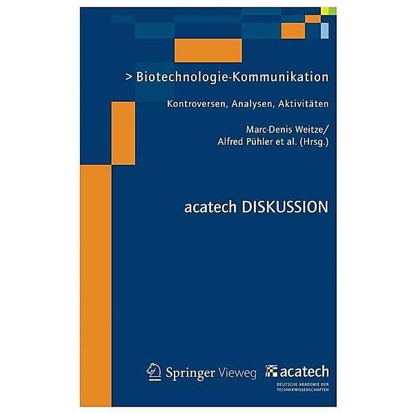 Biotechnologie-Kommunikation / acatech DISKUSSION