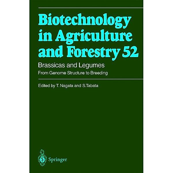 Biotechnology in Agriculture and Forestry: Vol.52 Brassicas and Legumes From Genome Structure to Breeding