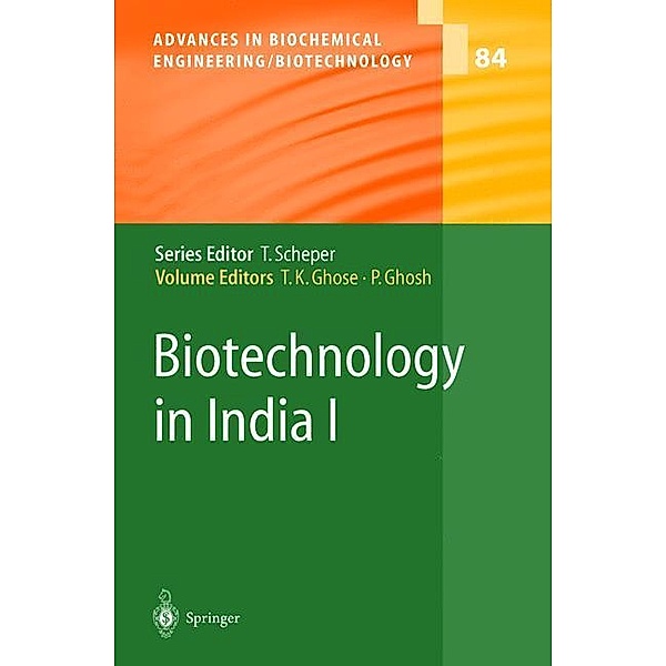 Biotechnology in India I, A. Sharma, B. N. Johri, S. K. Basu, M. Sharma, G. Padmanaban, V. S. Chauhan, J. S. Virdi, J. P. Khurana, A. Mukhopadhyay, D. Bhardwaj, R. Swarup, A. K. Tyagi, N. Dhar