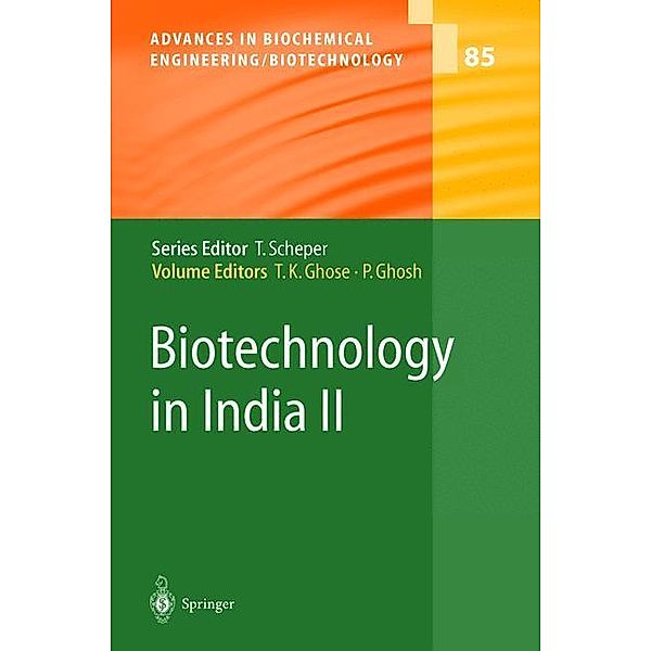 Biotechnology in India II, P. Ghosh, P. Mishra, S. K. Gupta, S. Suryanarayan, A. K. Panda, S. Nath, K. Mazumdar-Shaw, T. K. Ghose, B. B. Lohray, S. Chand