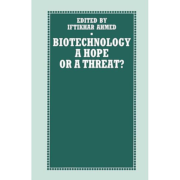 Biotechnology / International Labour Office