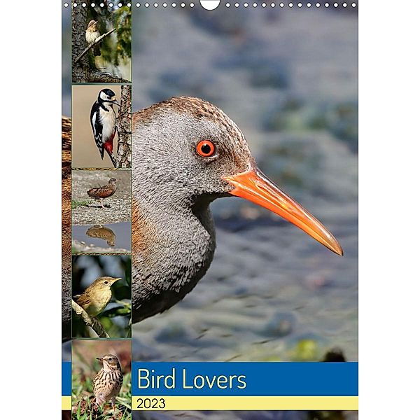 Bird Lovers (Wall Calendar 2023 DIN A3 Portrait), Leo Bucher