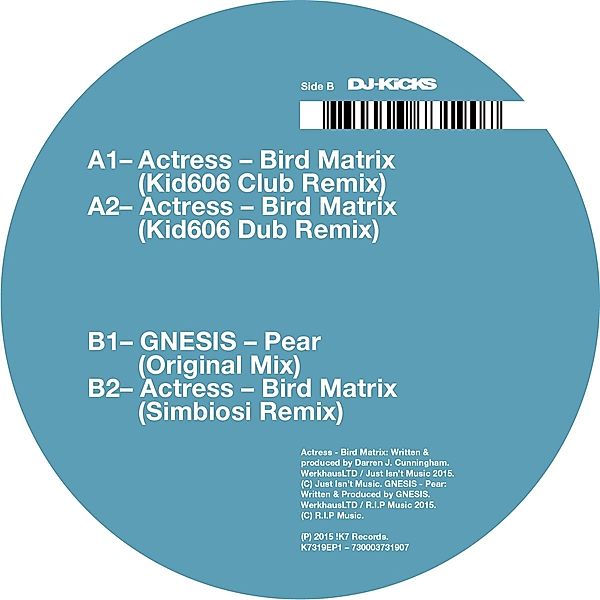 Bird Matrix (Remixes), Actress