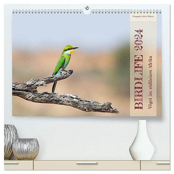 Birdlife - Vögel im südlichen Afrika (hochwertiger Premium Wandkalender 2024 DIN A2 quer), Kunstdruck in Hochglanz, Silvia Trüssel