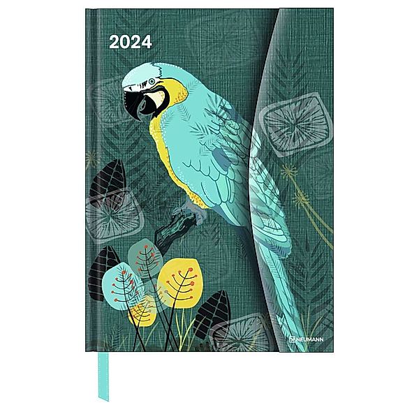 Birds 2024 - Diary - Buchkalender - Taschenkalender - 16x22