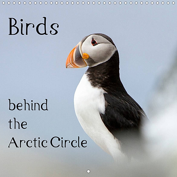 Birds behind the Arctic Circle (Wall Calendar 2023 300 × 300 mm Square), Marion Maurer