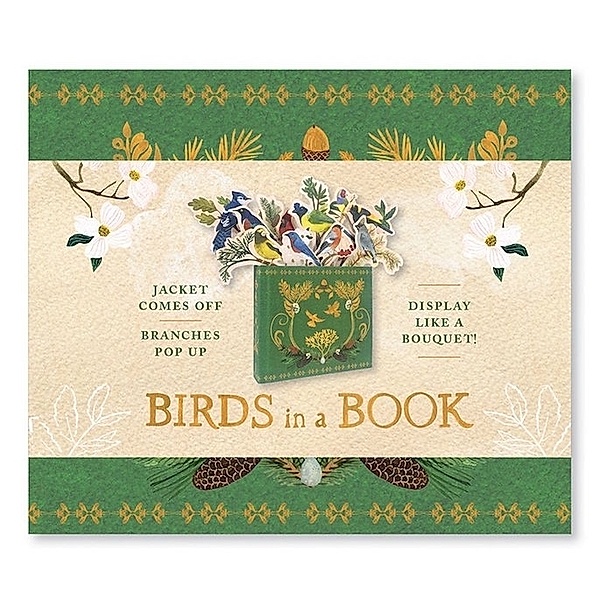 Birds in a Book (A Bouquet in a Book): Jacket Comes Off. Branches Pop Up. Display Like a Bouquet!, Lesley Earle