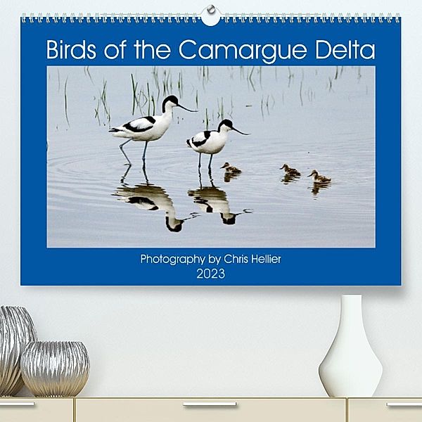 Birds of the Camargue Delta (Premium, hochwertiger DIN A2 Wandkalender 2023, Kunstdruck in Hochglanz), Chris Hellier (© Photos Copyright)