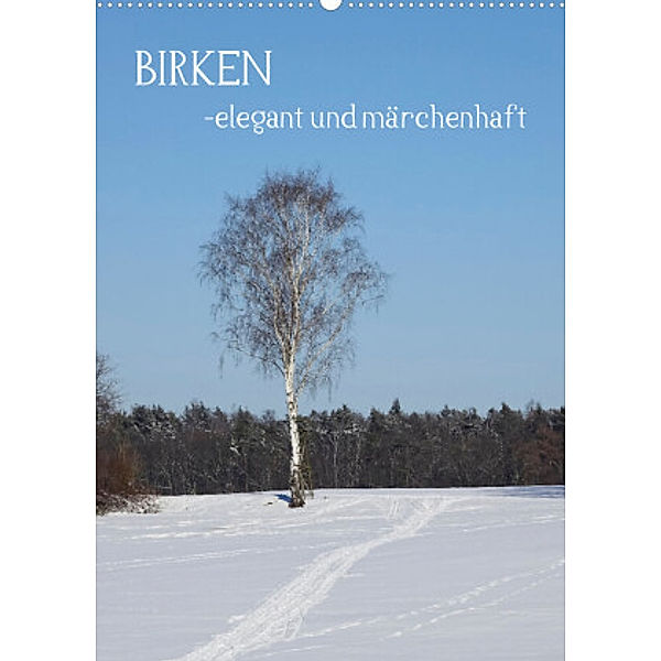 Birken - elegant und märchenhaft (Wandkalender 2022 DIN A2 hoch), Anette/Thomas Jäger