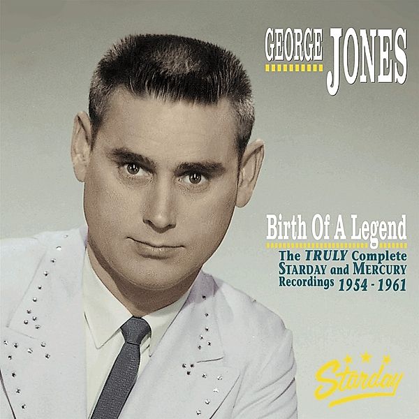 Birth Of A Legend - The Truly Complete Starday and Mercury Recordings 1954-1961 (6CD-Box), George Jones