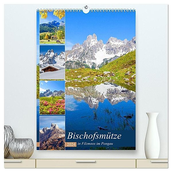 Bischofsmütze (hochwertiger Premium Wandkalender 2024 DIN A2 hoch), Kunstdruck in Hochglanz, Christa Kramer