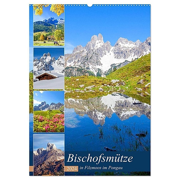 Bischofsmütze (Wandkalender 2024 DIN A2 hoch), CALVENDO Monatskalender, Christa Kramer