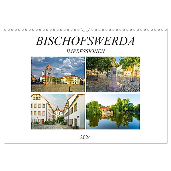 Bischofswerda Impressionen (Wandkalender 2024 DIN A3 quer), CALVENDO Monatskalender, Dirk Meutzner