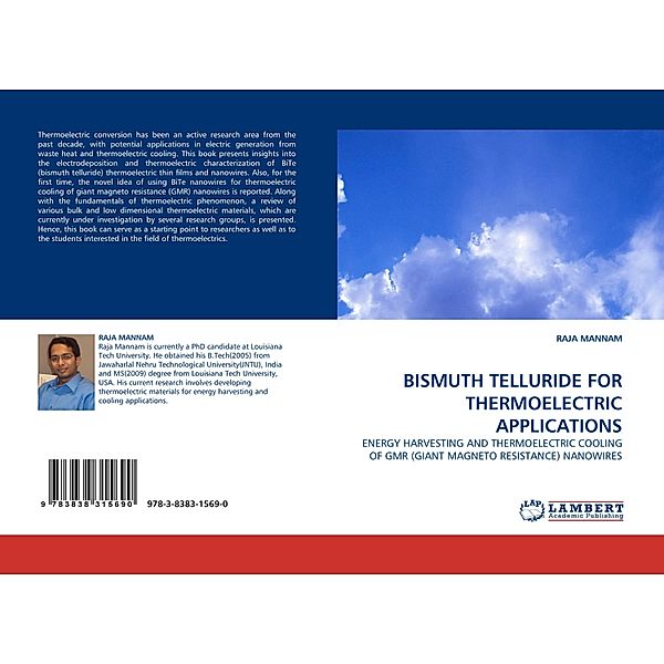 BISMUTH TELLURIDE FOR THERMOELECTRIC APPLICATIONS, RAJA MANNAM