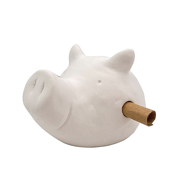 Bisquit-Porzellan Designer Geldschwein