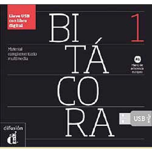 Bitácora - monolinguale Ausgabe: Bd.1 Material complementario multimedia A1, Llave USB
