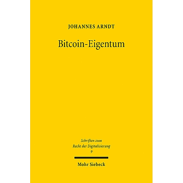 Bitcoin-Eigentum, Johannes Arndt