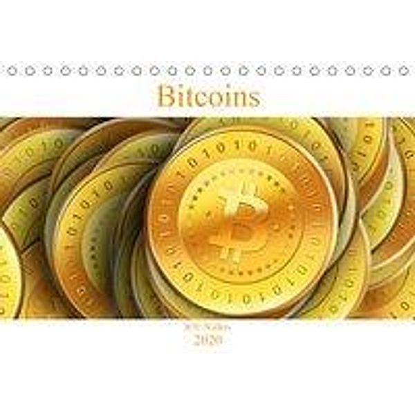 Bitcoins (Tischkalender 2020 DIN A5 quer), BTC Wallets