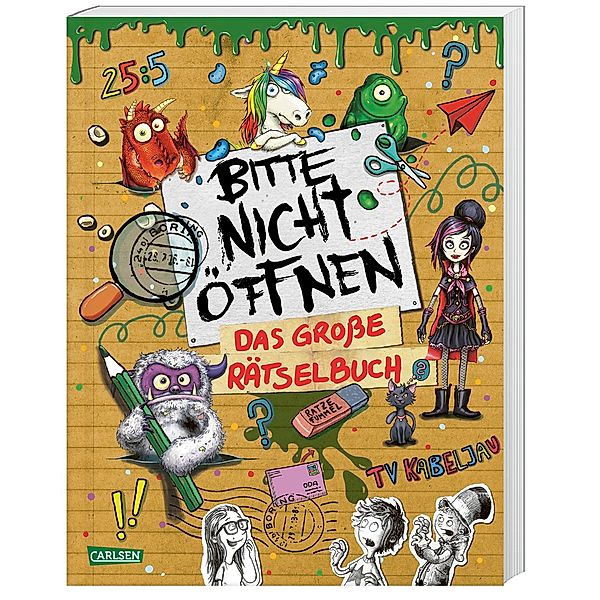 Bitte nicht öffnen: Das große Rätselbuch, Linda Hartwig, Charlotte Habersack