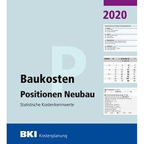 BKI Baukosten Positionen Neubau 2020