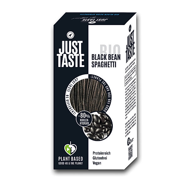 Black Bean Spaghetti Bio von Just Taste (250 g)