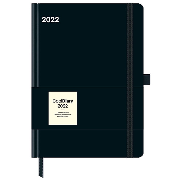 Black/Black 2022 - Diary - Buchkalender - Taschenkalender - 16x22
