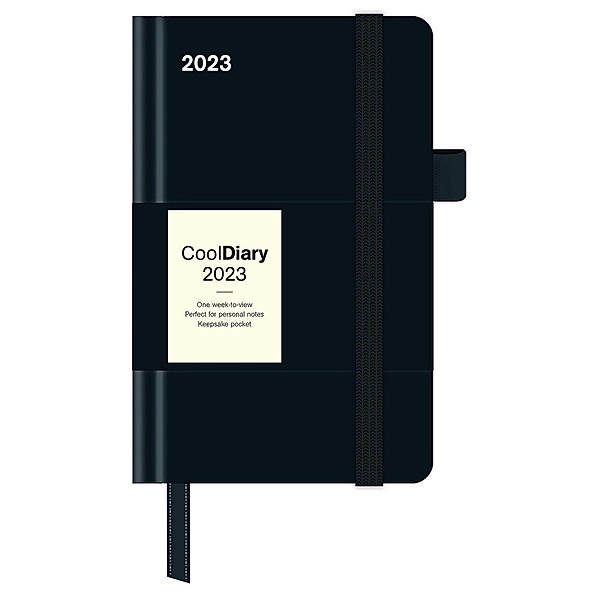 Black/Black 2023 - Diary - Buchkalender - Taschenkalender - 9x14