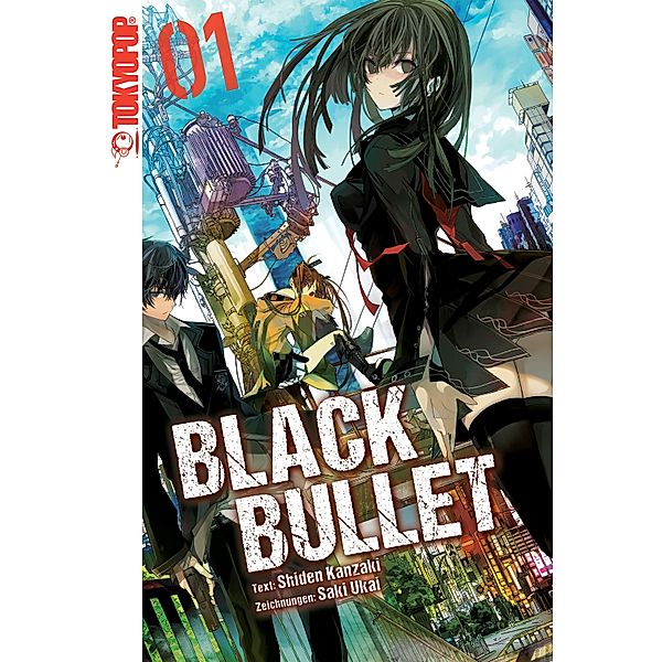 Black Bullet - Light Novel, Band 1 / Black Bullet - Light Novel Bd.1, Saki Ukai, Shiden Kanzaki