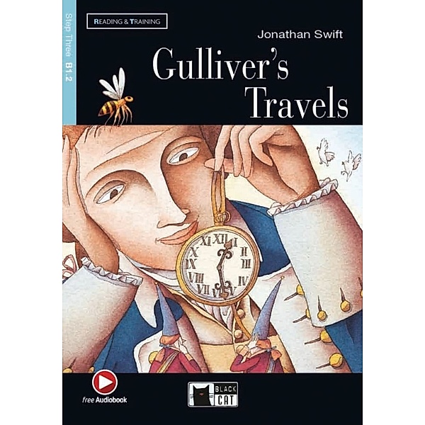 Black Cat Reading & training / Gulliver's Travels, w. Audio-CD, Jonathan Swift