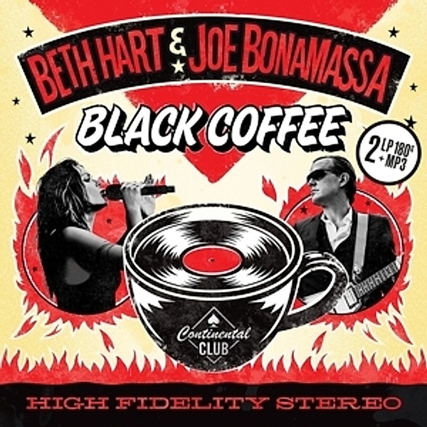 Black Coffee (2 LPs Black 180 Gr. + Bonustrack + mp3) (Vinyl), Beth Hart, Joe Bonamassa
