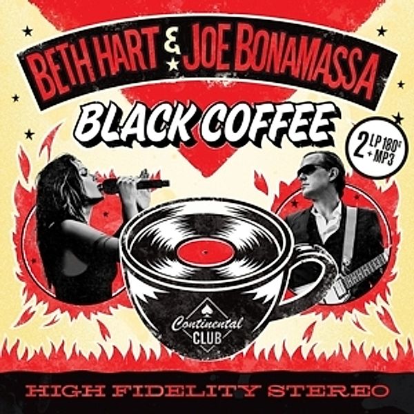 Black Coffee (2LP Red Vinyl 180 Gr. + Bonustrack + mp3), Beth Hart, Joe Bonamassa