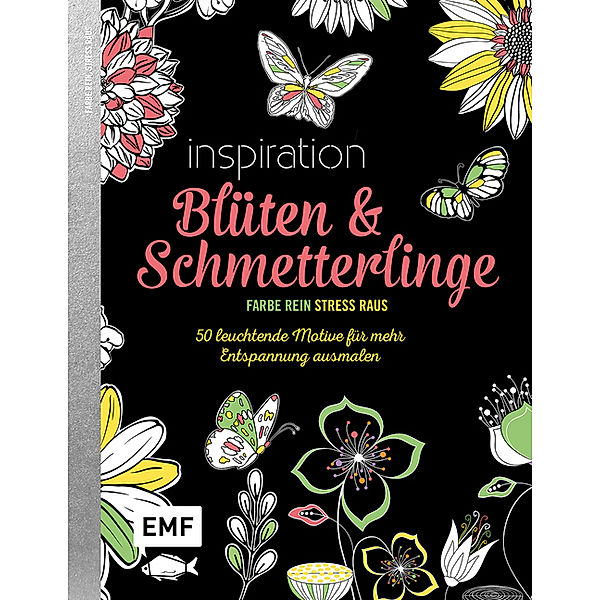 Black Edition: Inspiration Blüten & Schmetterlinge