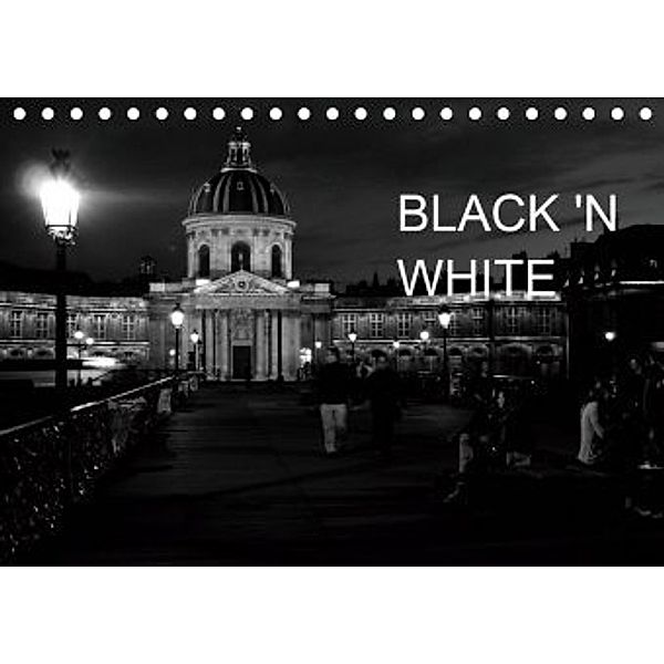 BLACK 'N WHITE (Tischkalender 2020 DIN A5 quer), Marie Schrader