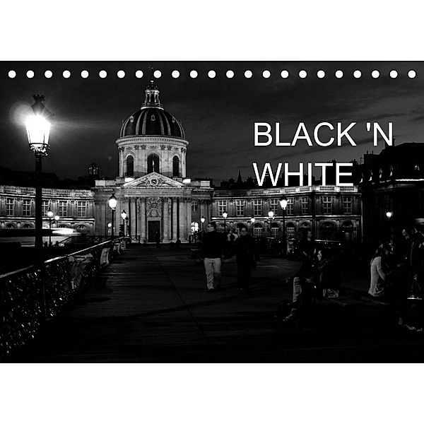 BLACK 'N WHITE (Tischkalender 2023 DIN A5 quer), Marie Schrader