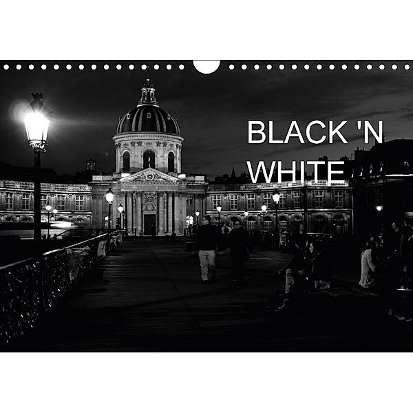 BLACK 'N WHITE (Wandkalender 2017 DIN A4 quer), Marie Schrader