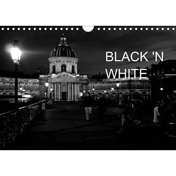 BLACK 'N WHITE (Wandkalender 2020 DIN A4 quer), Marie Schrader