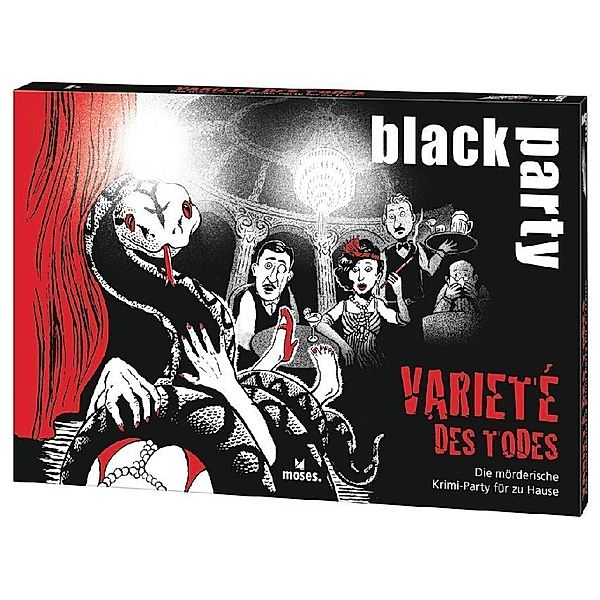 moses. Verlag black party Varieté des Todes (Spiel), Max Schreck