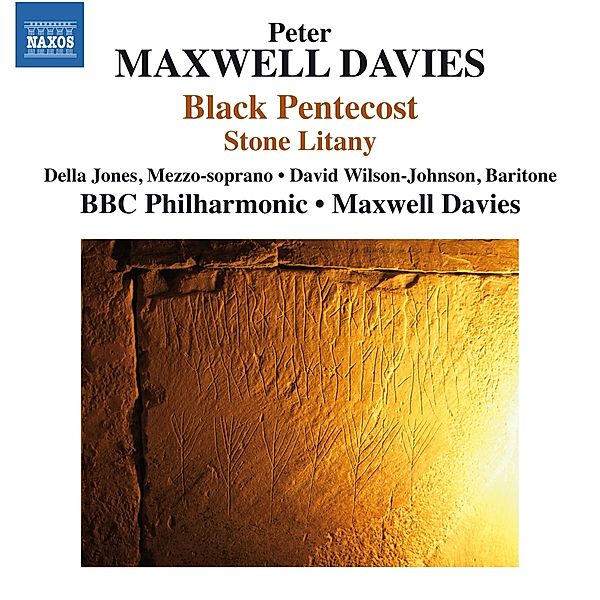 Black Pentecost/Stone Litany, Jones, Maxwell Davies, BBC PO