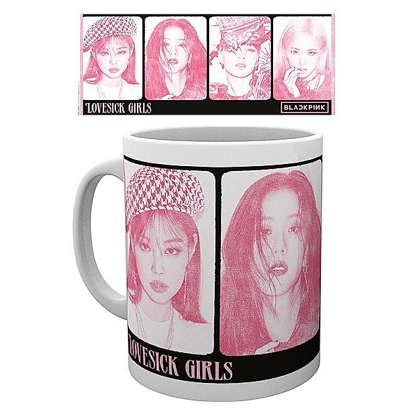 BLACK PINK - Mug - 320 ml - Lovesick Girls - subli - box