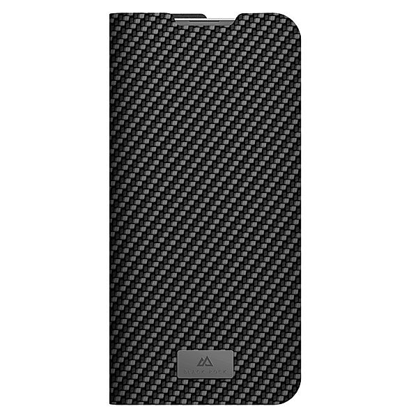 Black Rock Booklet Flex Carbon für Samsung Galaxy S23, Schwarz