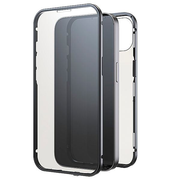 Black Rock Cover 360° Glass für Apple iPhone 13, Schwarz