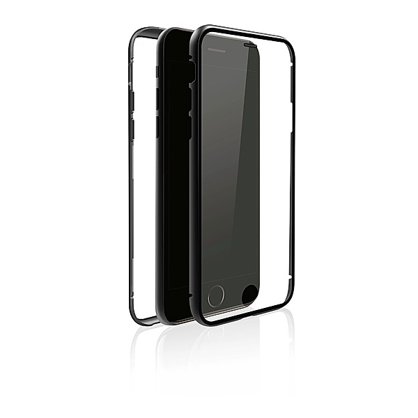 Black Rock Cover 360° Glass für Apple iPhone 7/8/SE 2020/SE 2022, Schwarz