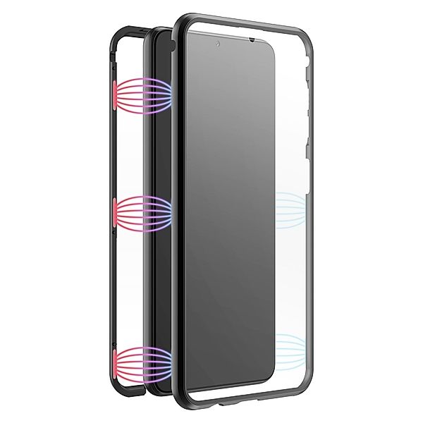 Black Rock Cover 360° Glass für Samsung Galaxy A13 5G/A04s, Schwarz