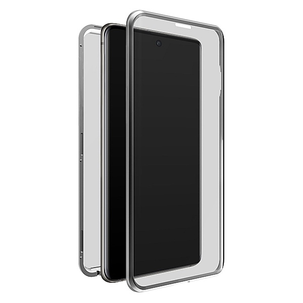 Black Rock Cover 360° Glass für Samsung Galaxy A52/A52s (5G), Silber