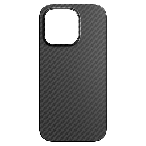 Black Rock Cover Carbon Ultra für Apple iPhone 14 Pro, Schwarz