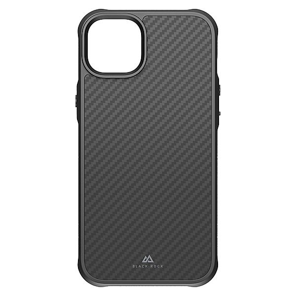 Black Rock Cover Robust Carbon für Apple iPhone 14 Plus, Schwarz